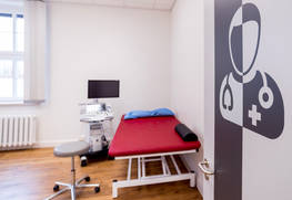 Behandlungszimmer im MZEB