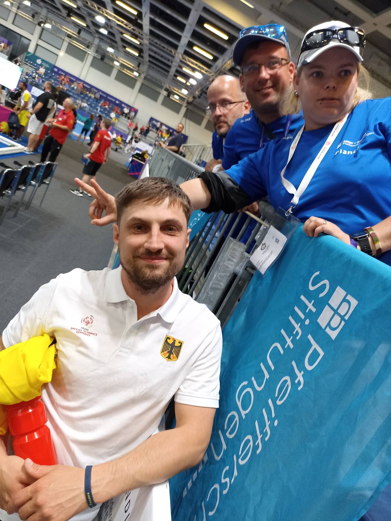 Martin Köhler holt 1. Platz im Boccia bei den Special Olympics World Games 2023 Martin Köhler holt 1. Platz im Boccia bei den Special Olympics World Games 2023