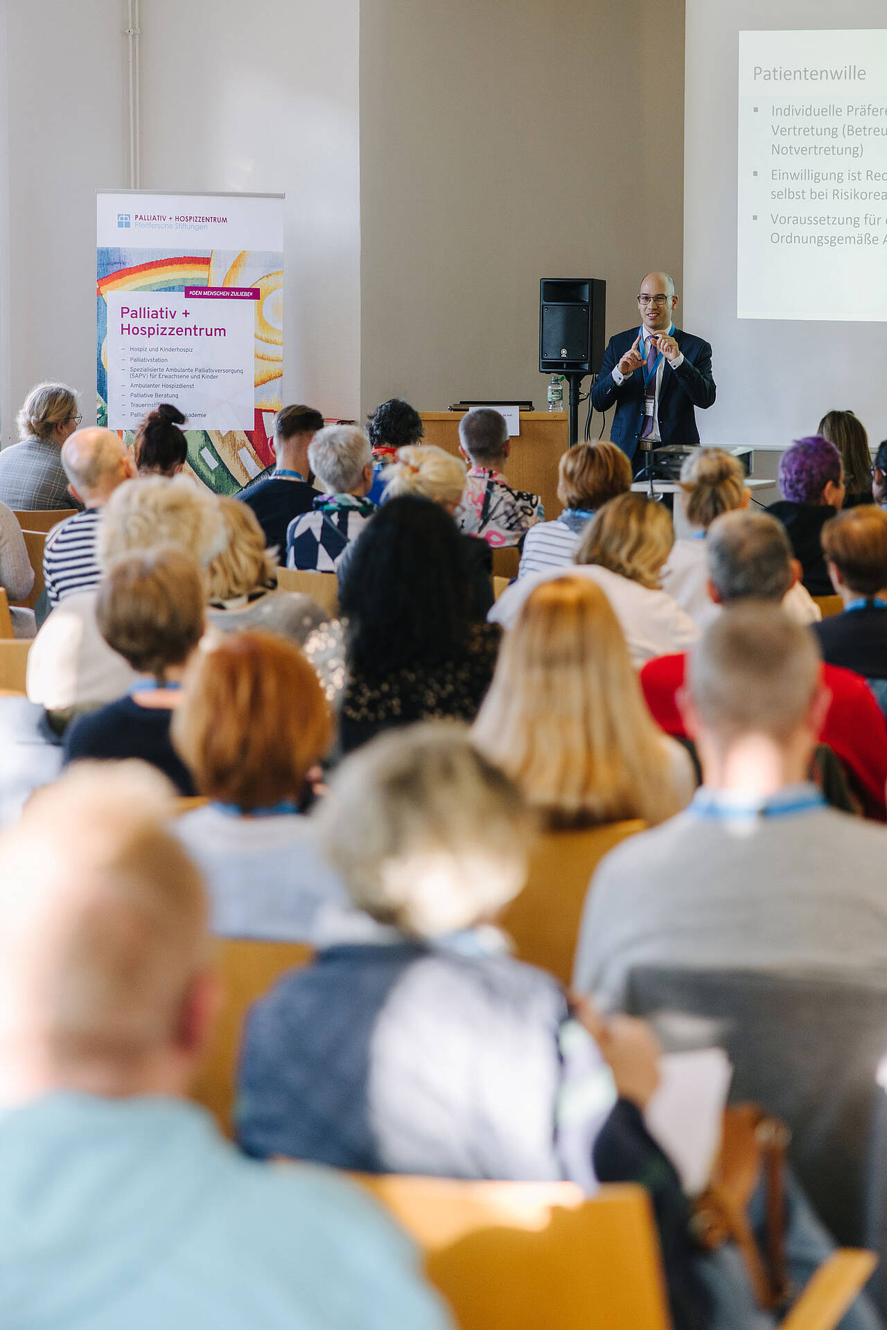 Wir laden Sie ein zum 3. Fachtag des Palliativ- und Hospizzentrums der Pfeifferschen Stiftungen Fachtag Palliativ- und Hospizentrum