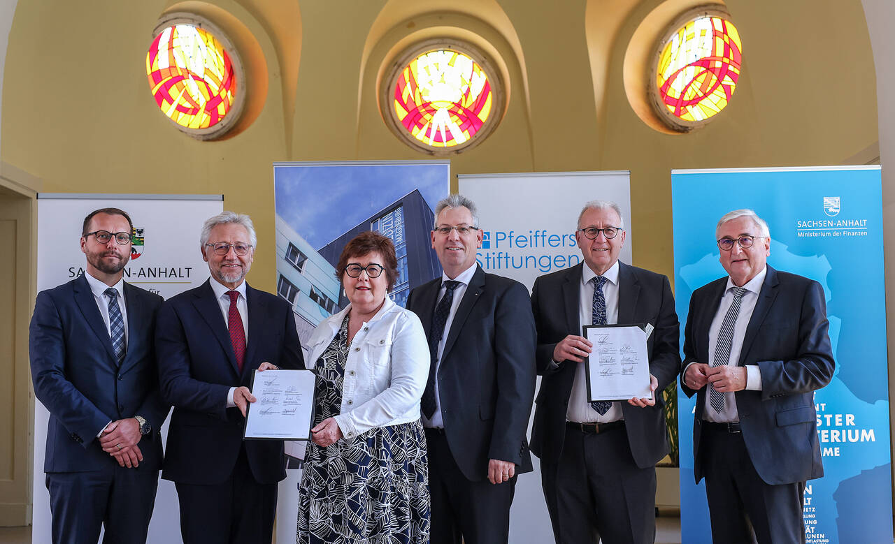 Kooperationsunterzeichnung Lungenklinik Lostau Universitätsklinikum Magdeburg