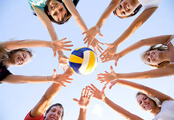 Wer stellt das beste Volleyballteam? Volleyballturnier