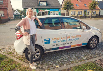 Quartiersmanagerin Sophie Schönemann