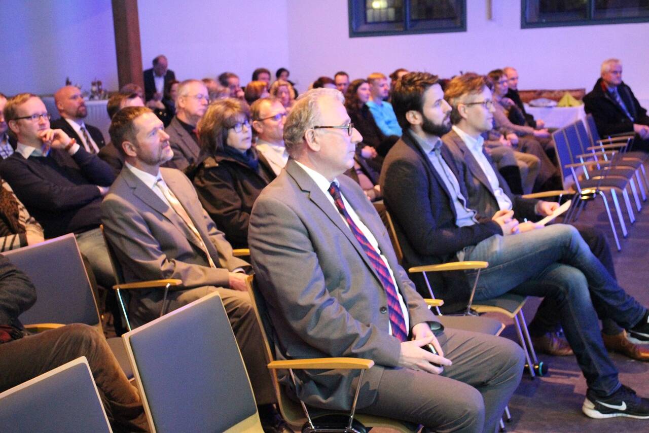 Bennet Wiegert vom SCM gab Einblicke in seinen Führungsalltag