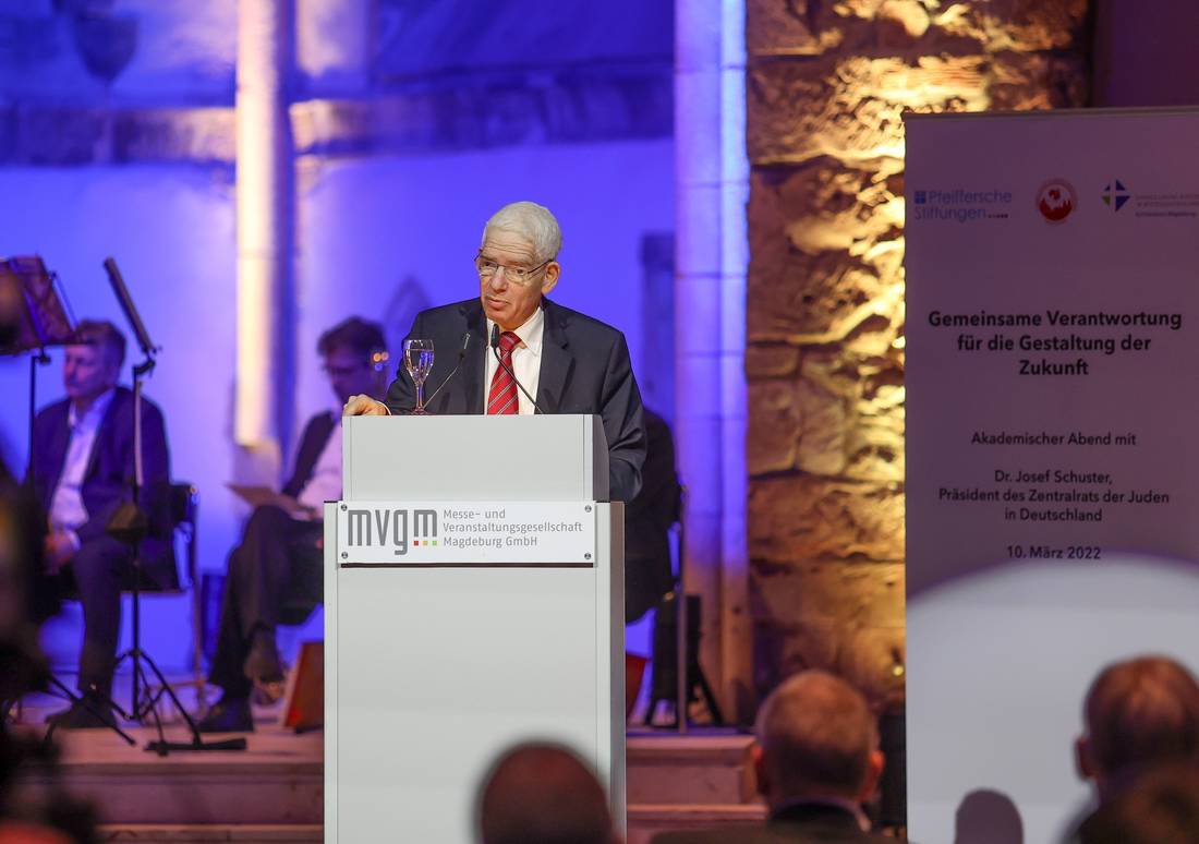 Rede Dr. Schuster, Präsident des Zentralrats der Juden in Deutschland