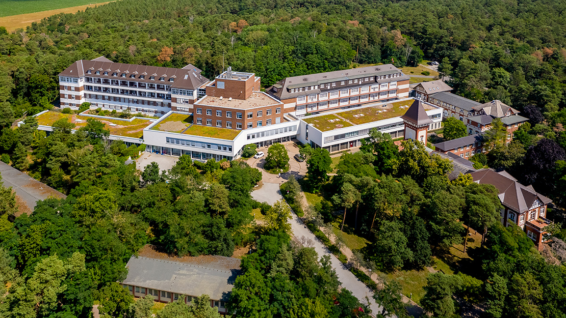 Luftbild Lungenklinik Lostau