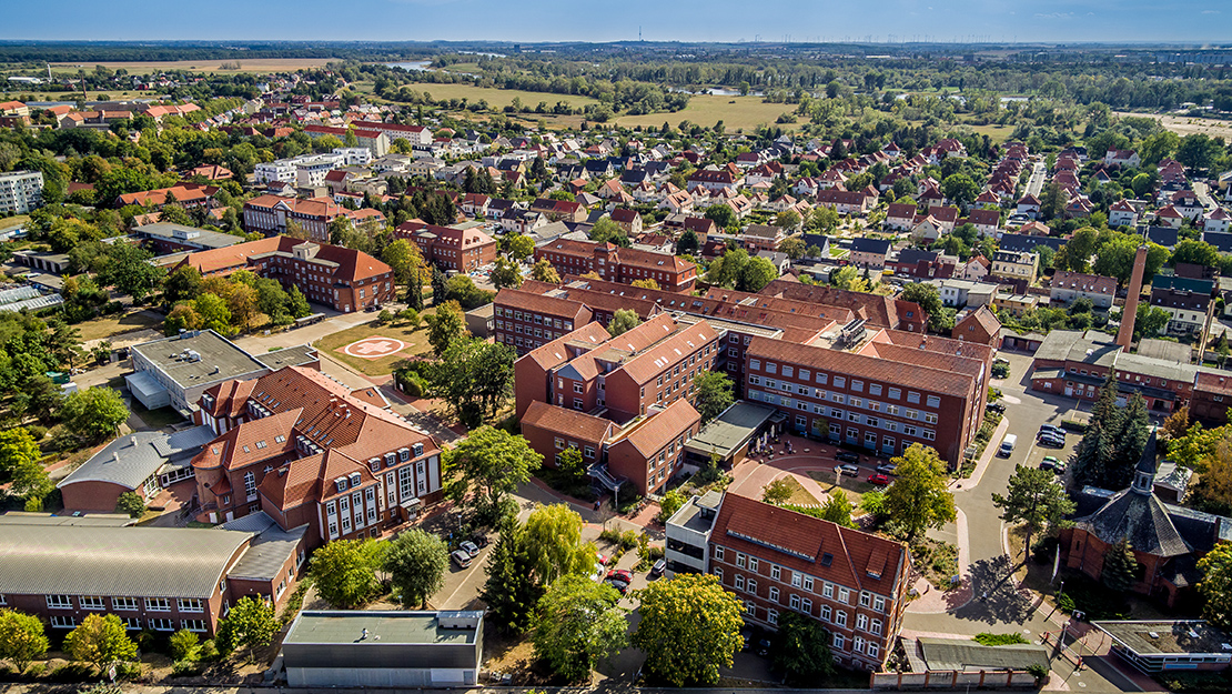 Luftbild Pfeiffersche Stiftungen