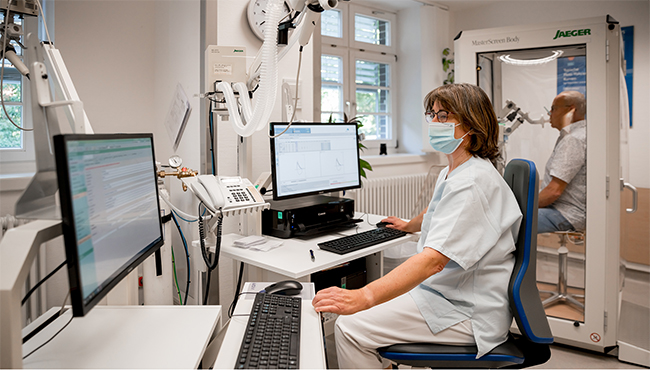 Gemeinsam im Kampf gegen chronische Lungenerkrankung Funktionsdiagnostik Lungenklinik Lostau