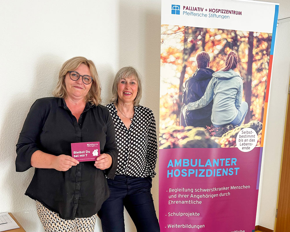Hospizbegleiter gesucht: Ehrenamtskurs der Pfeifferschen Stiftungen startet im April Koordinatorinnen Ambulanter Hospizdienst